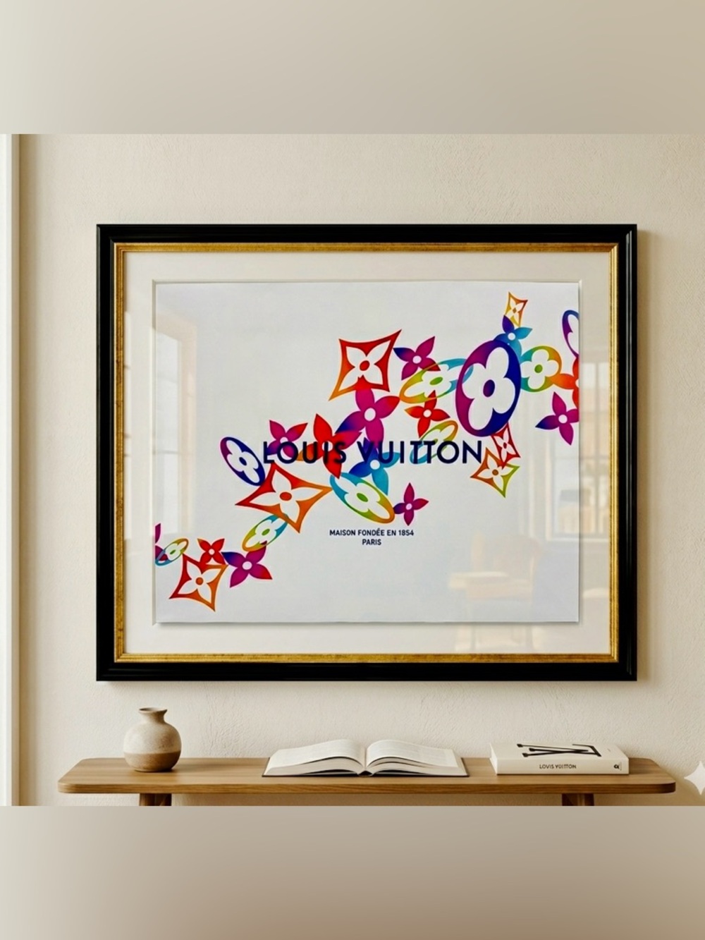 Louis Vuitton Auth Takashi Murakami Limited Holiday Edition iconic Design - Picture 3 of 13